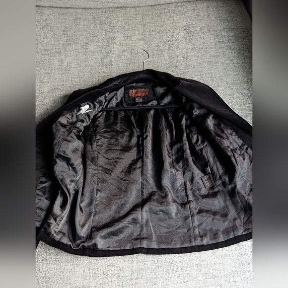 Sienna Faux Suede Blazer with Vintage Broach - Picture 3 of 7